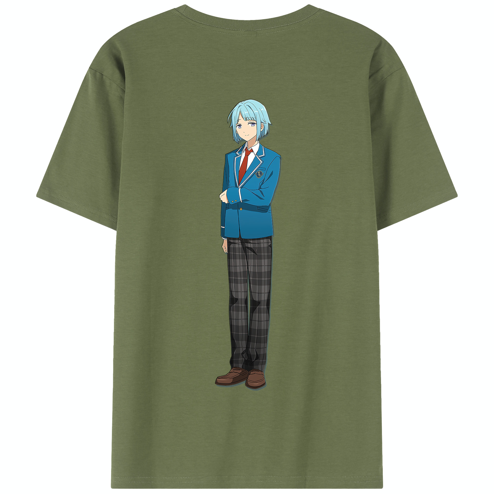 （画像用） あんさんぶるスターズ! Ensemble Stars 綿100％半袖Tシャツ（背面プリント）